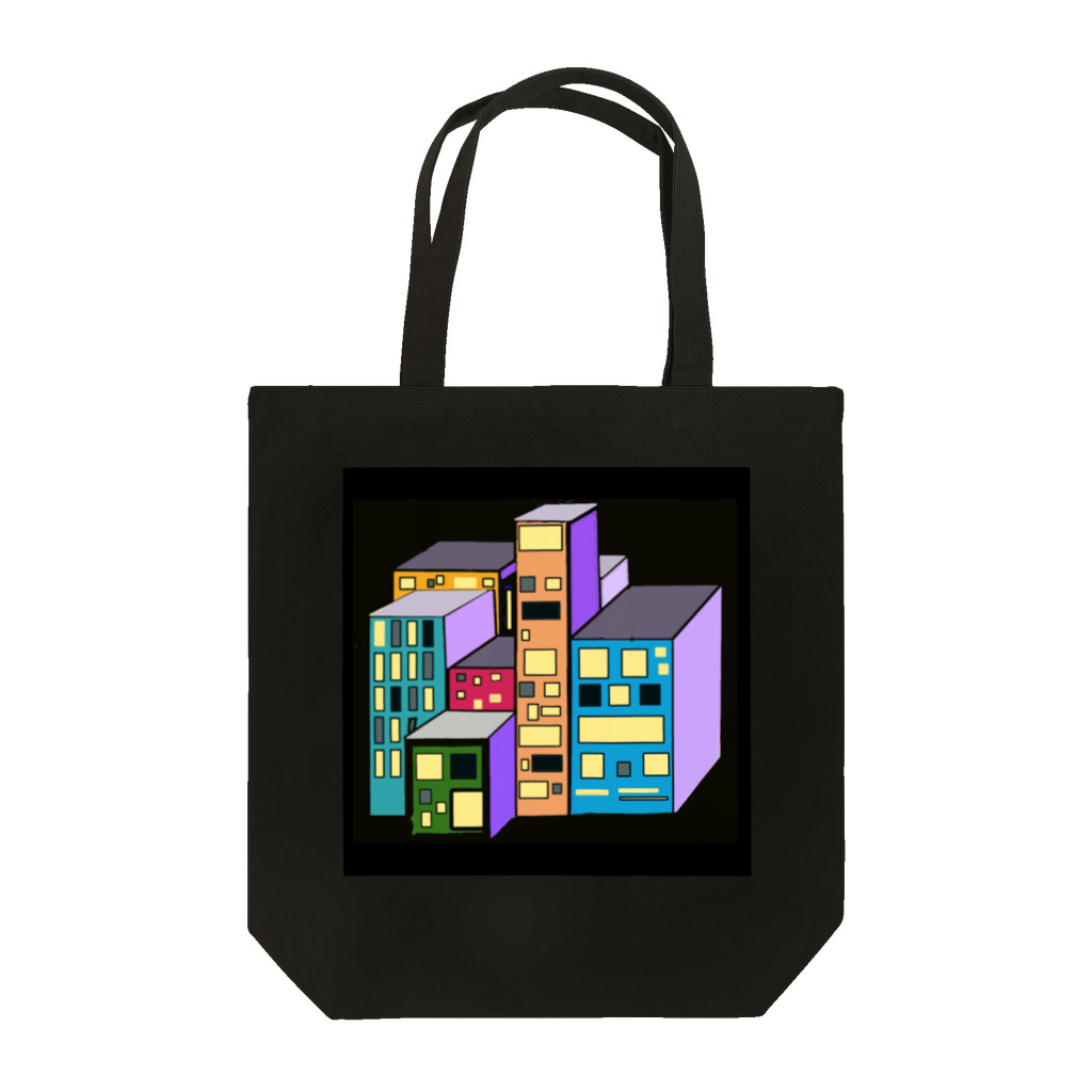 yuNoのUnsleeping town. Tote Bag