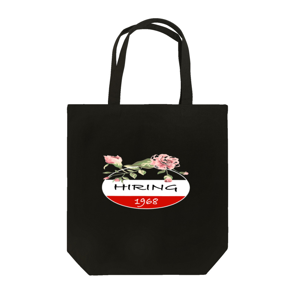 HIRINGのRETRO FLOWER トートバッグ