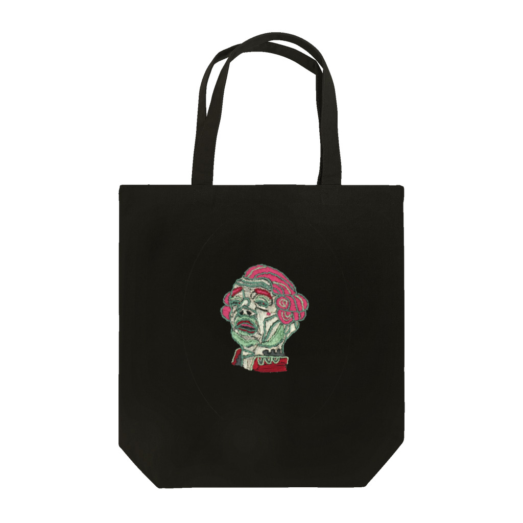 mic-a(ミック-エー)のJAPANESE DOMESTIC　psychedelic-jiji Tote Bag