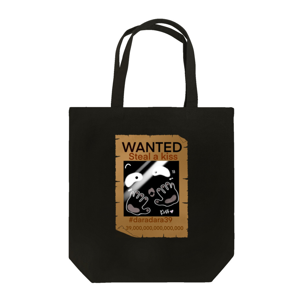 daradara39🤪のdaradara39ウォンテッドシリーズ Tote Bag