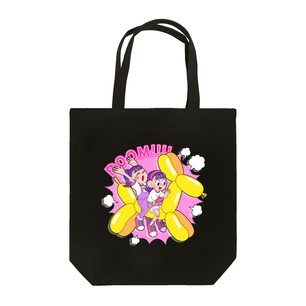 おおつきあやのBALLOON DOG Tote Bag