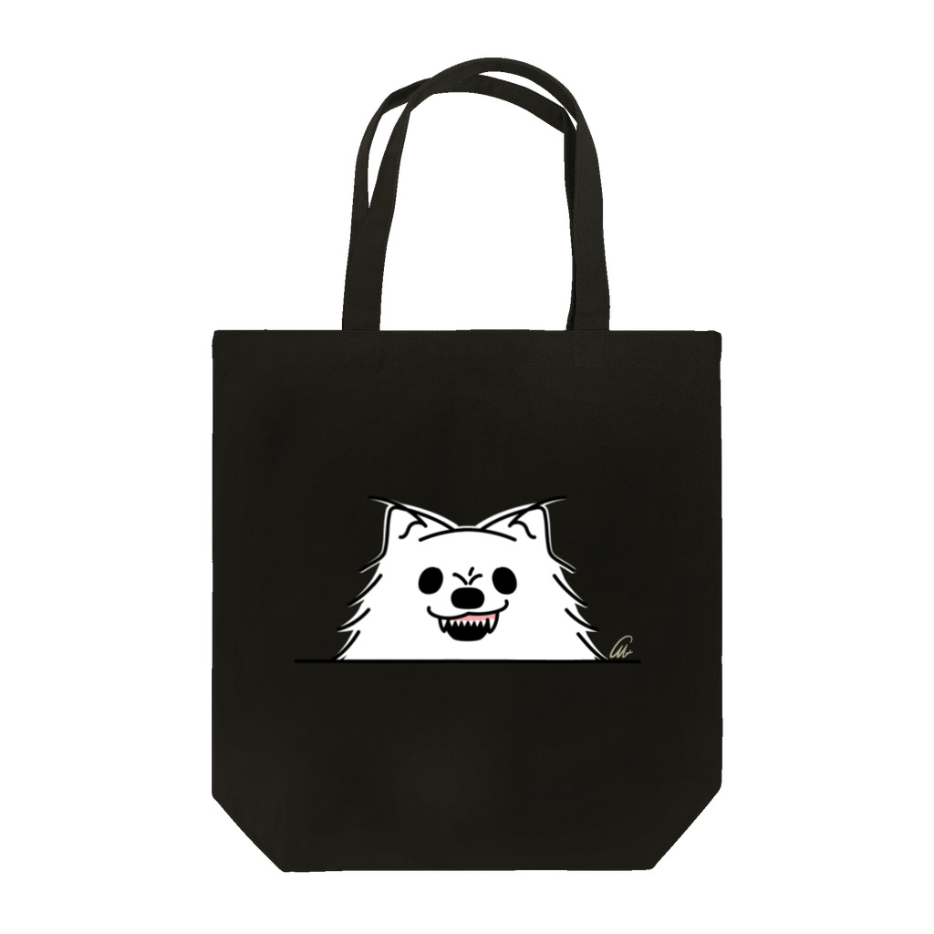 イラスト MONYAAT のポメラニアンっ！*しかも怒っ！ Tote Bag