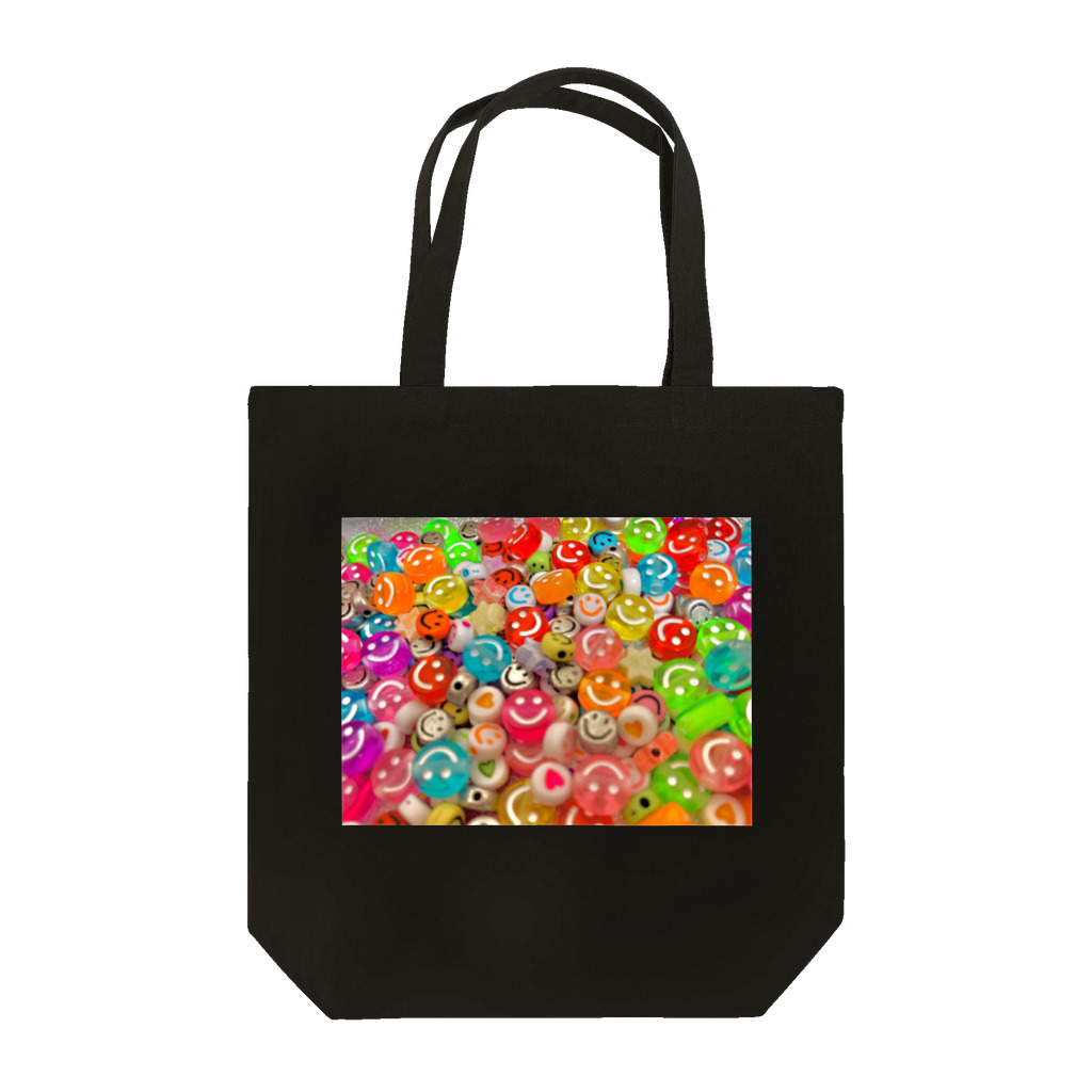 コロッケとラーメンのカラフルスマイルくん Tote Bag