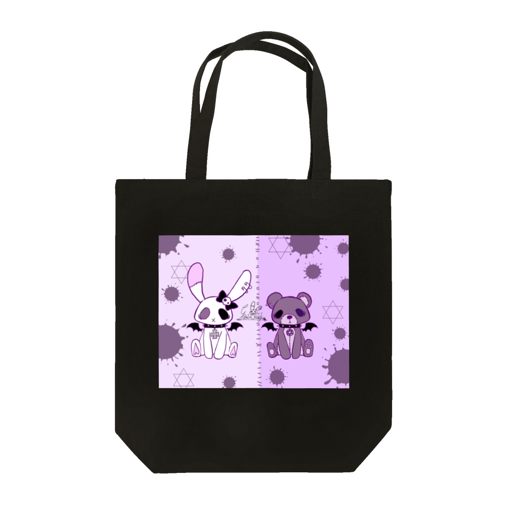 ャミ×ゥサギのャミ×ゥサギ🐇ャミ×ベァ🧸 Tote Bag