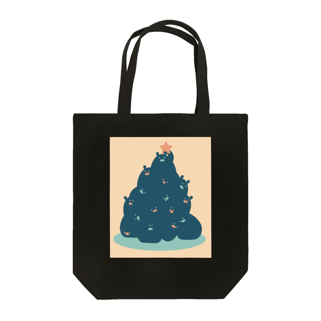 y_s_k_のくまとクリスマスツリー Tote Bag