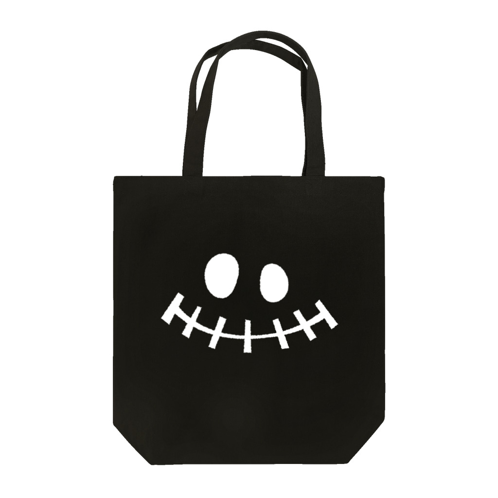 マッハモフモフのハロウィンのどくろ Tote Bag