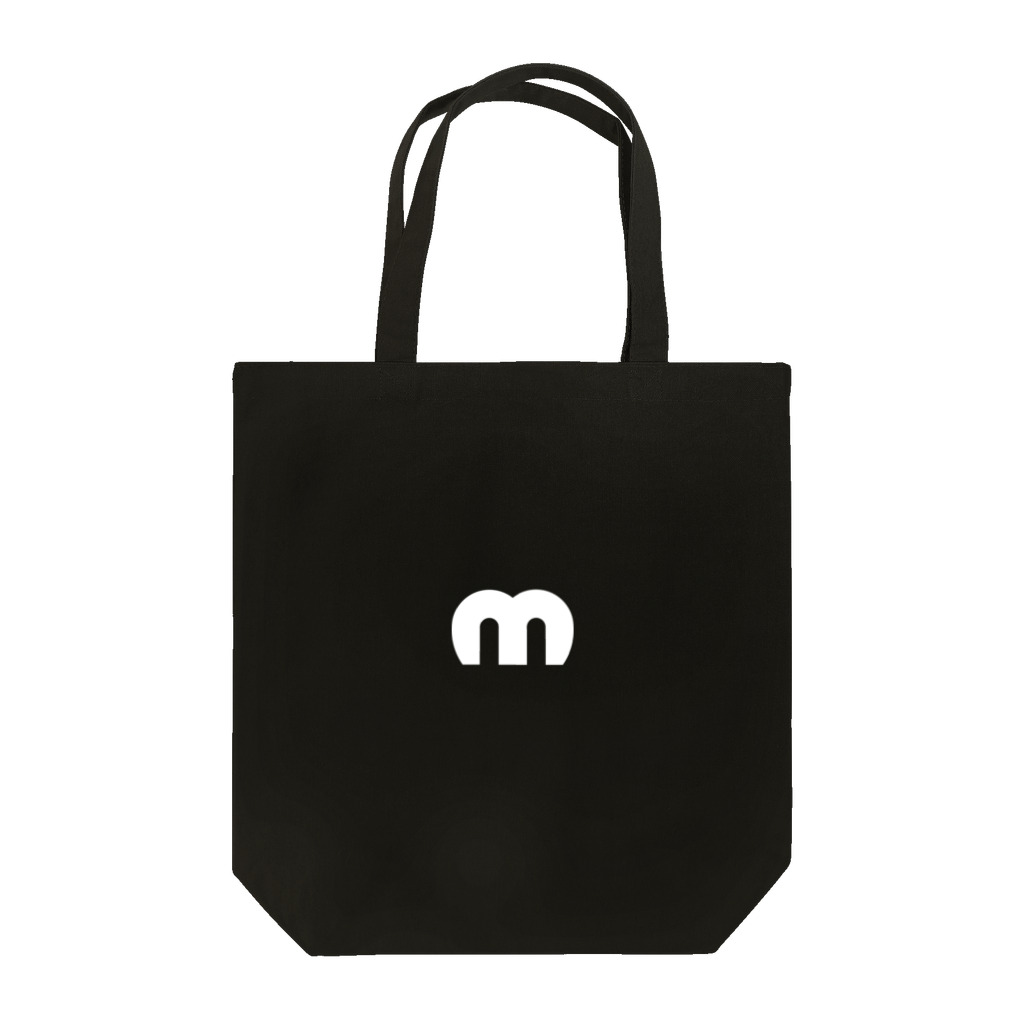 MechuのMechuロゴ（白） トートバッグ