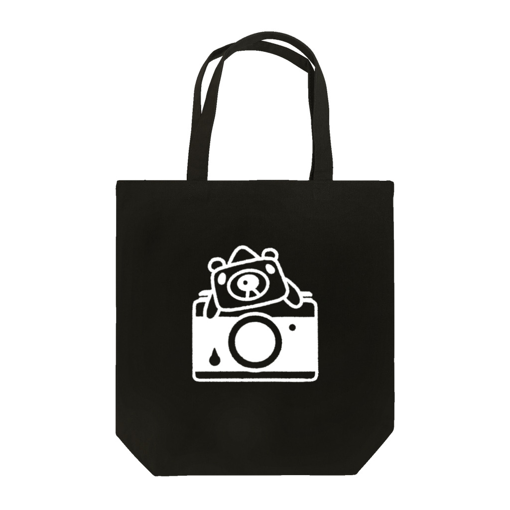 *citrineのカメラに乗ってるカメラクマオ(白) Tote Bag