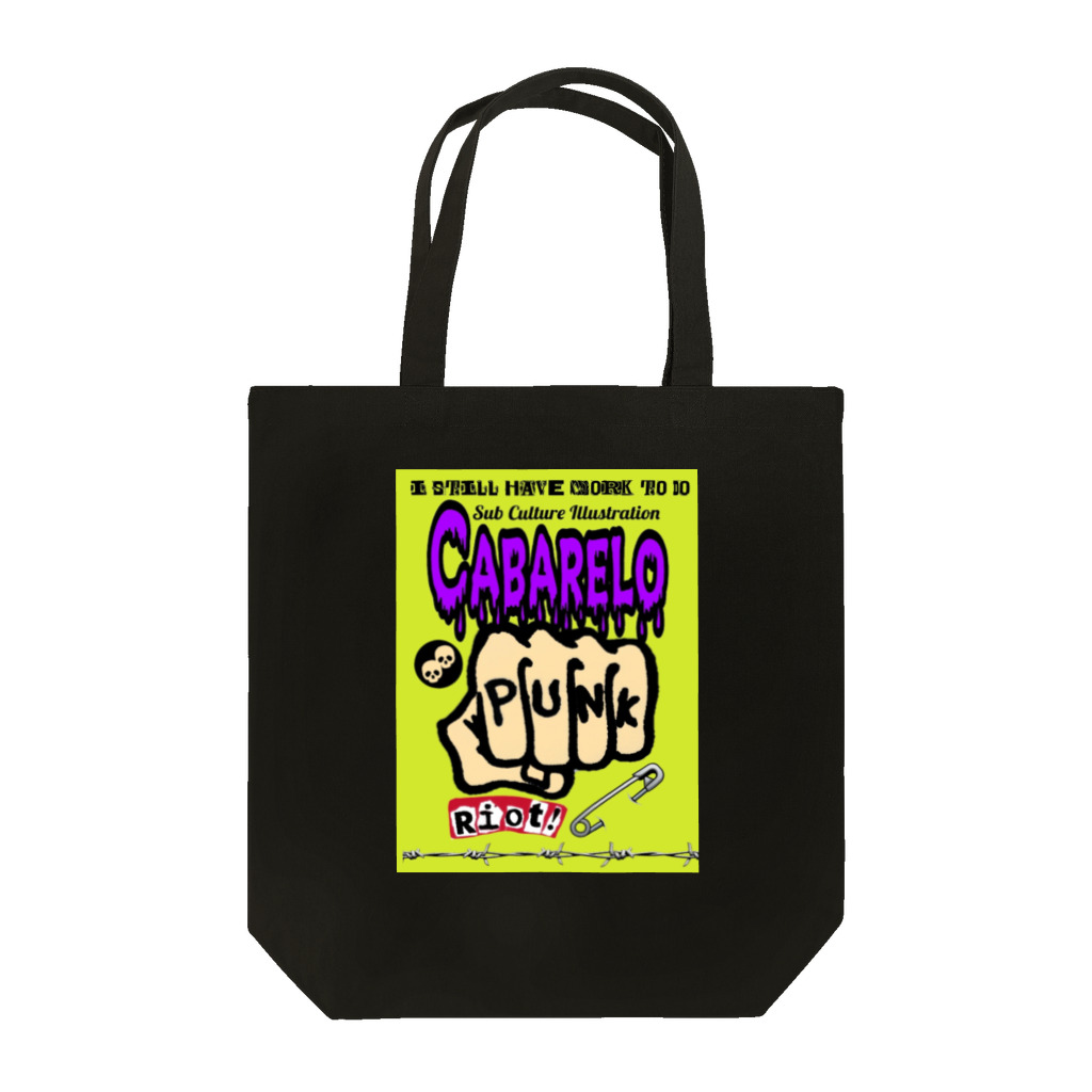 CABARELO〈キャバレロ〉のキャバレロPUNK Tote Bag