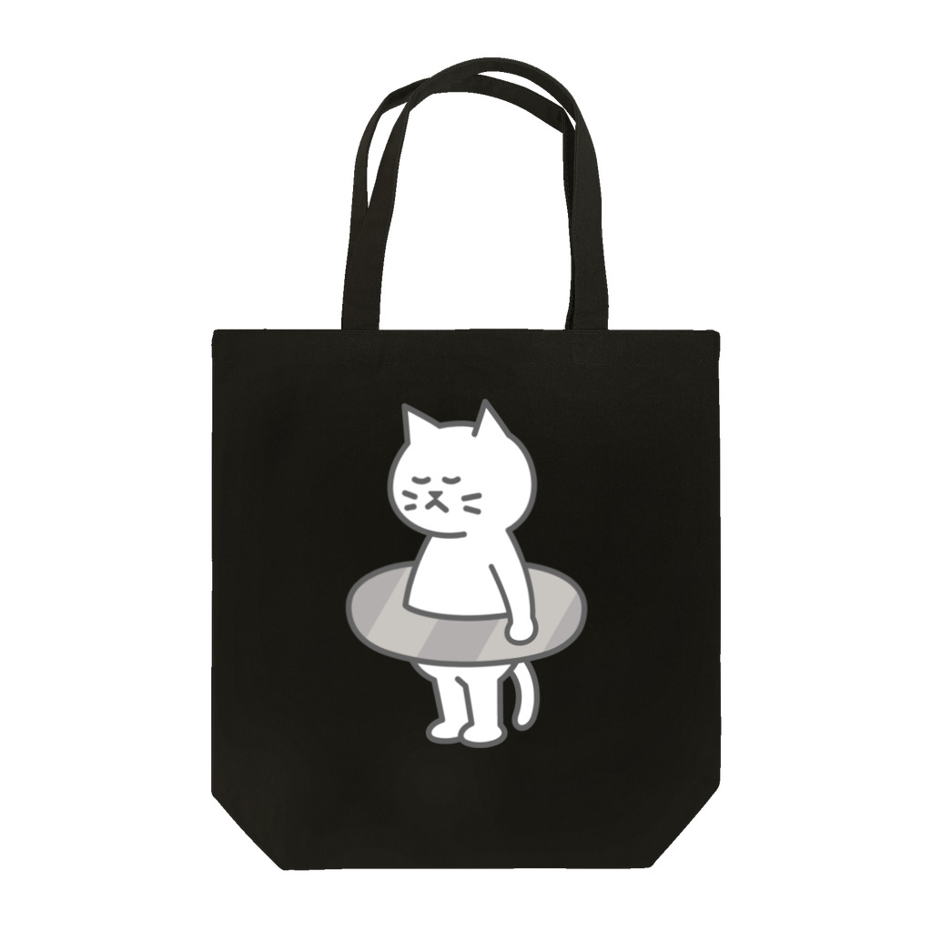 KAWAGOE GRAPHICSのプールが苦手な猫 Tote Bag