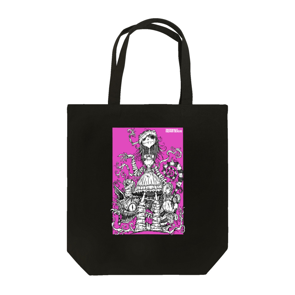 KAGEMARU ARTのUNDEAD ALICE Tote Bag