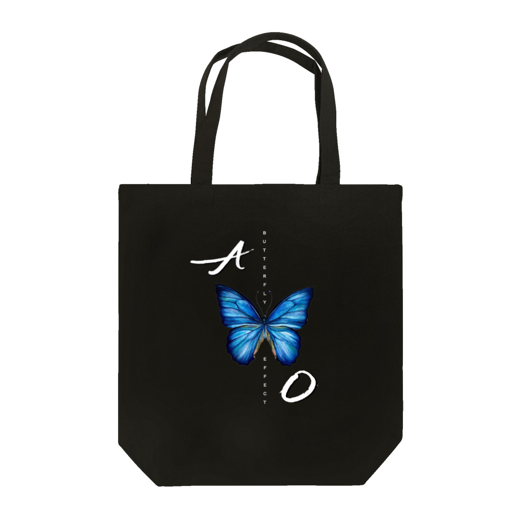 idumi-artの青い蝶🦋縦　BUTTERFLY EFFECT Tote Bag