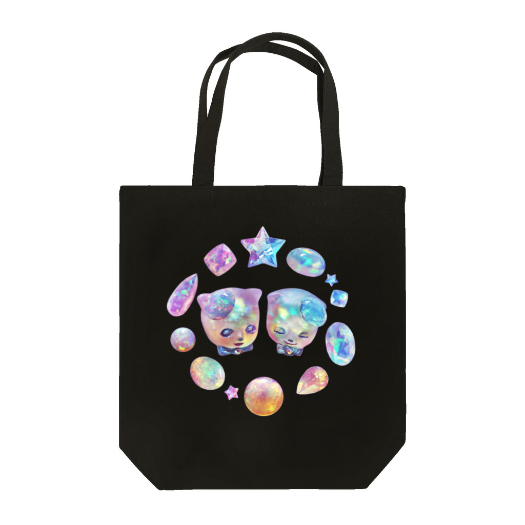 ★枠星屋★のオパールの国の宝石猫 Tote Bag