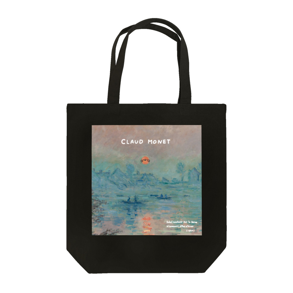 pinaのグッズの絵画にまざるオカメチャン：モネ Tote Bag