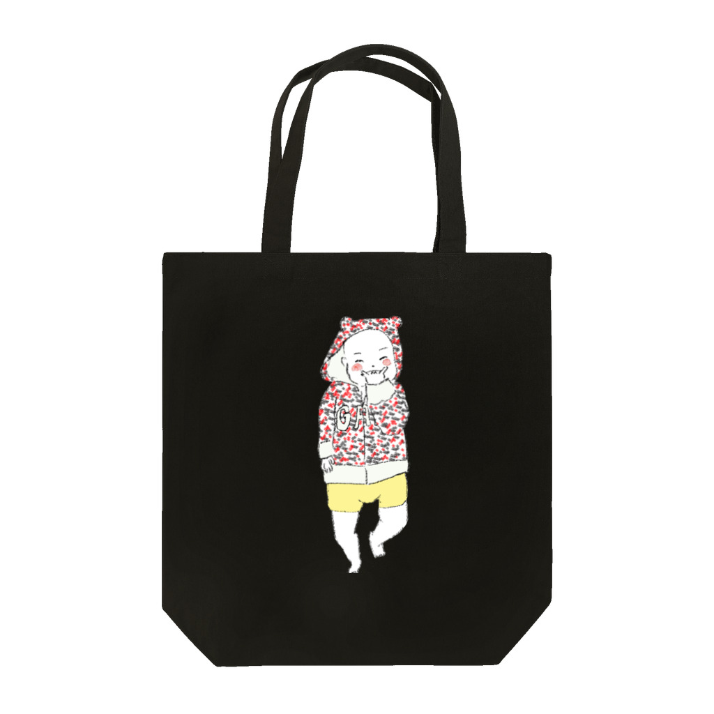 子どもの絵デザインのbaby007 color Tote Bag