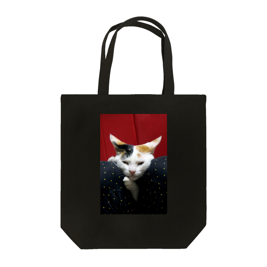 もけけ工房 SUZURI店の妖怪美少女猫びわちゃん Tote Bag