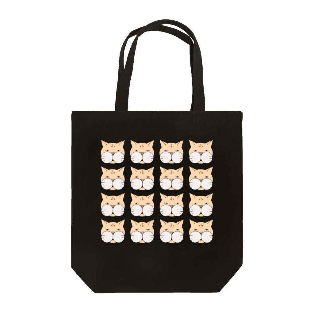 yamamotoeriのねこのもんす　もんすーまみれ Tote Bag