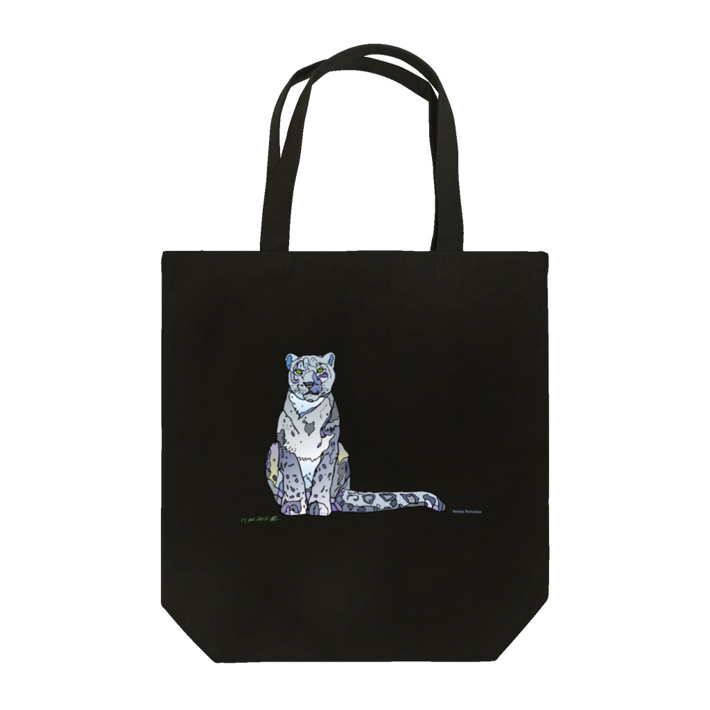 ロシアの動物園のユキヒョウ Tote Bag