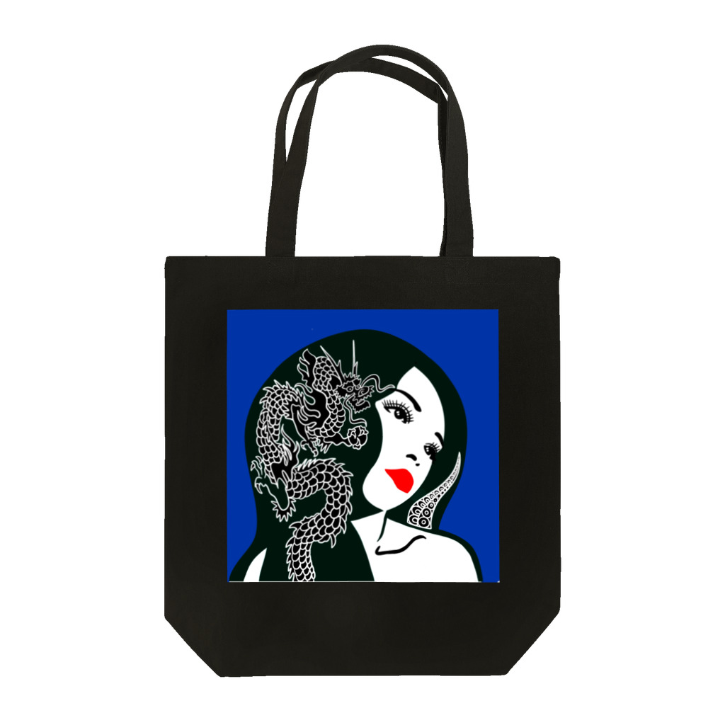 BlueのLady RGB dragon  Tote Bag