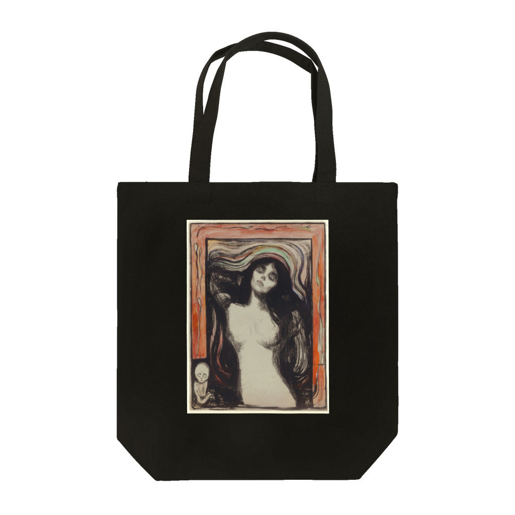 beautiful-worldのムンク マドンナ Tote Bag