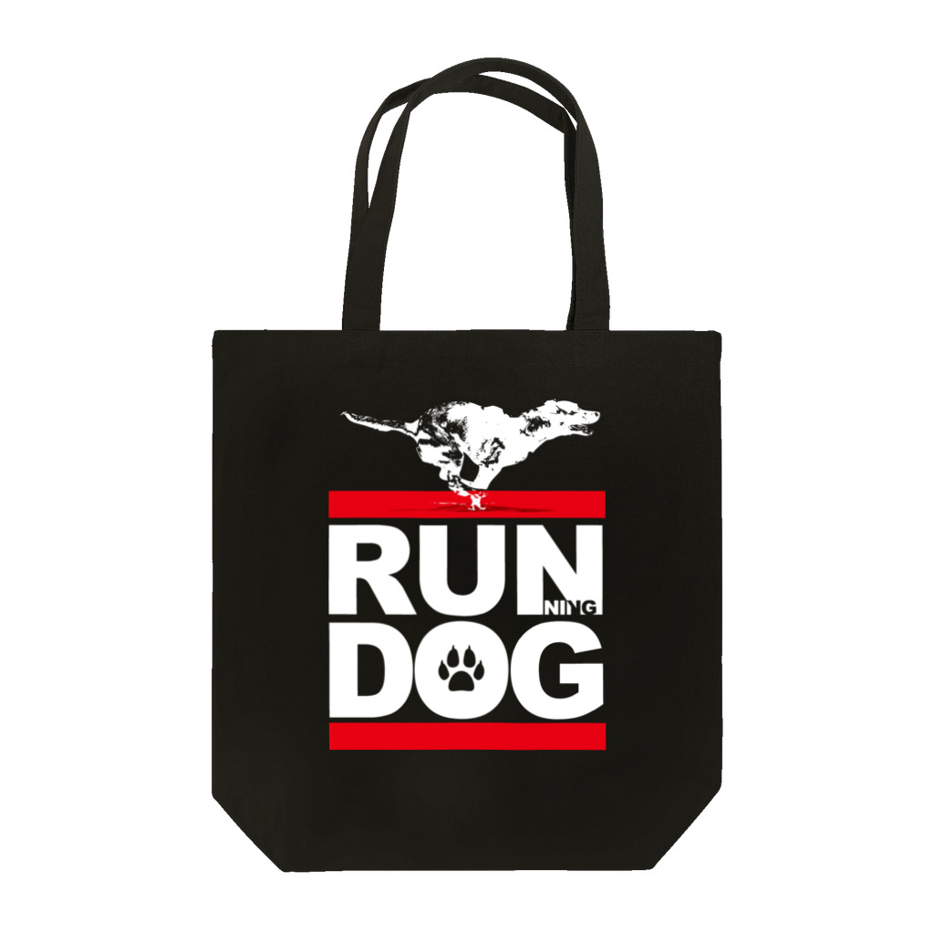 COOL CAT★GRAPHICSのRUNNING DOG　走ってる犬　CCG-005-2B Tote Bag