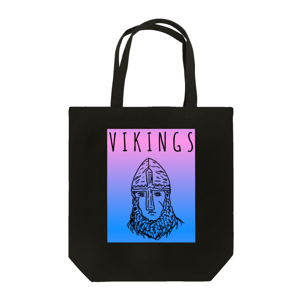 fullcontinue(フルコンティニュー)のVIKINGS-ヴァイキング_グラデーショントートバッグ Tote Bag