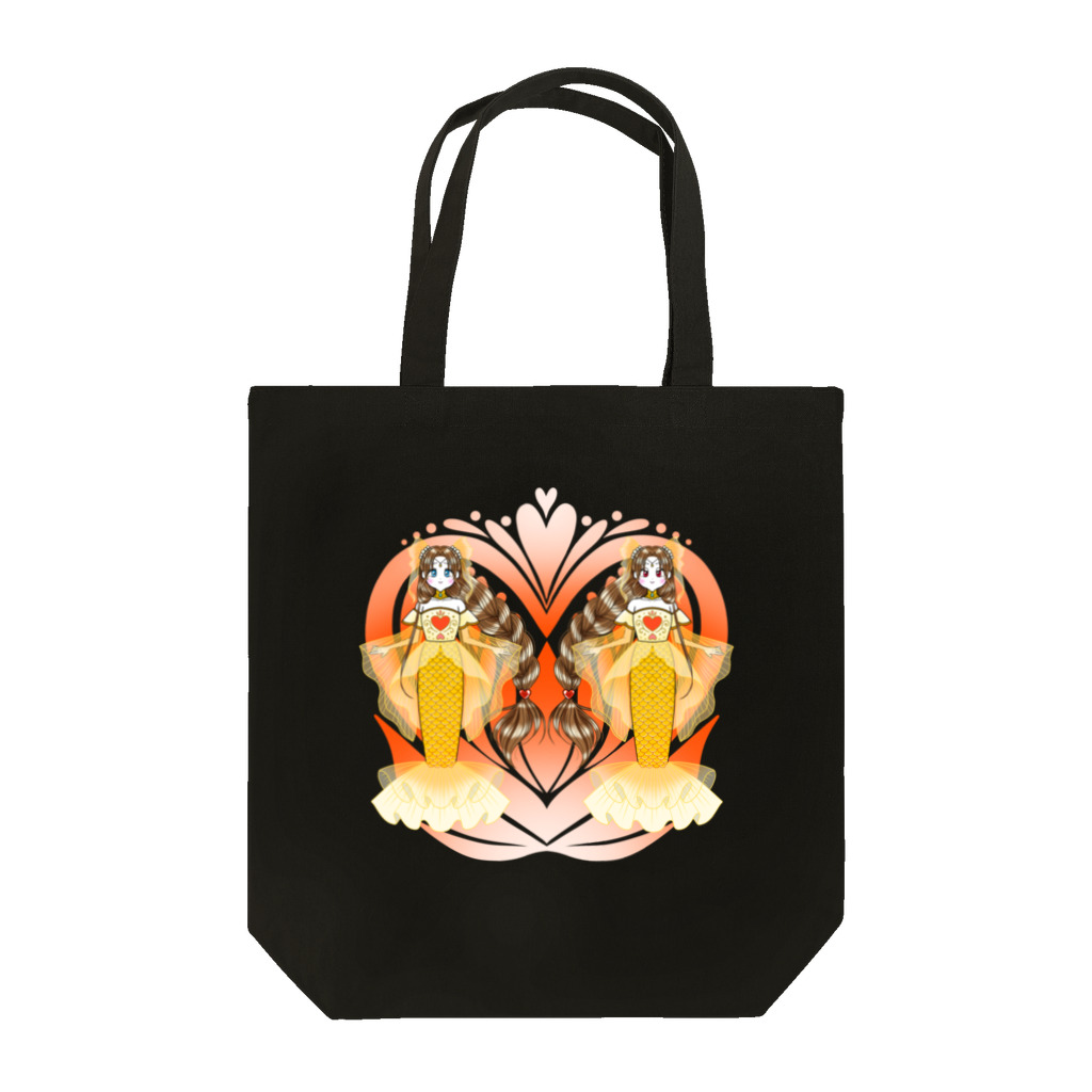 さすらい通り梅番地の◆塗り絵のお姫様　恋のぼり Tote Bag