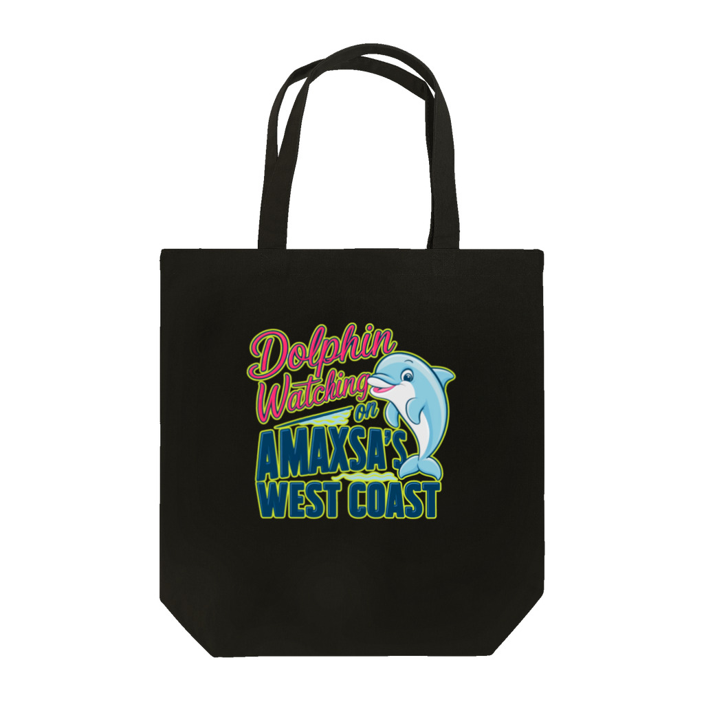 H.webPのAmaxsa西海岸-Dolphin-Watching Tote Bag