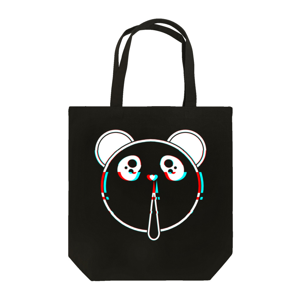 BIEN des PIENのBIEN des PIEN　ぴえんパンダ（グリッチ） Tote Bag