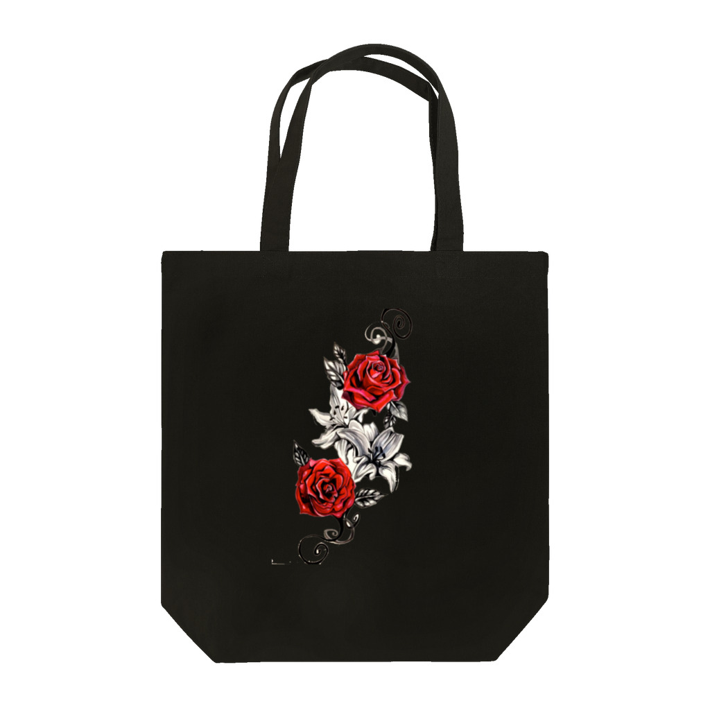 spino121のバラ柄 Tote Bag