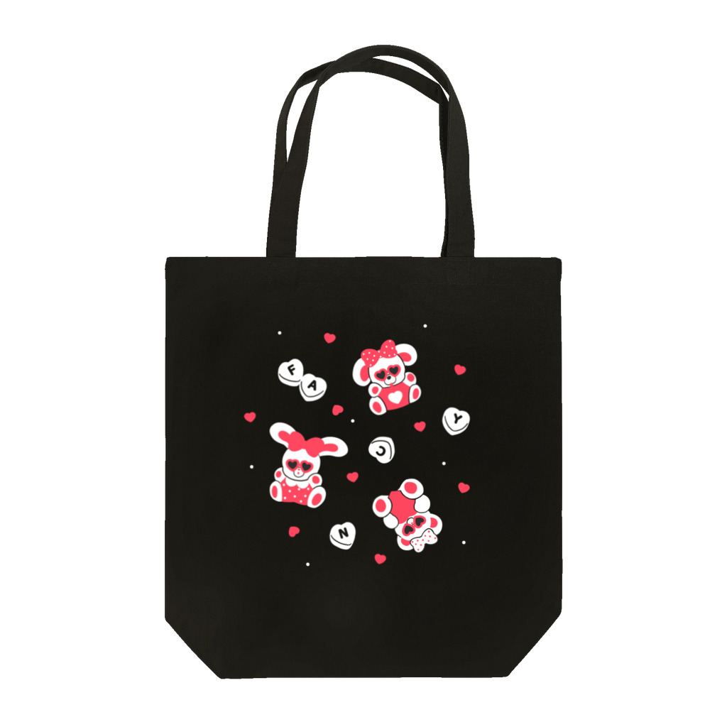 Fancy Surprise!のいぬとうさぎとくまのトート Tote Bag