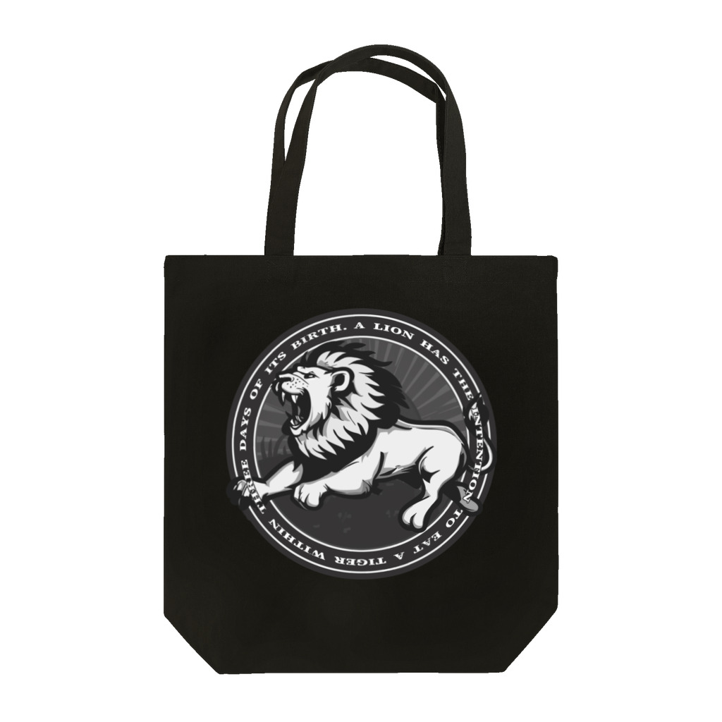 Ａ’ｚｗｏｒｋＳのLION IN A CIRCLE Tote Bag