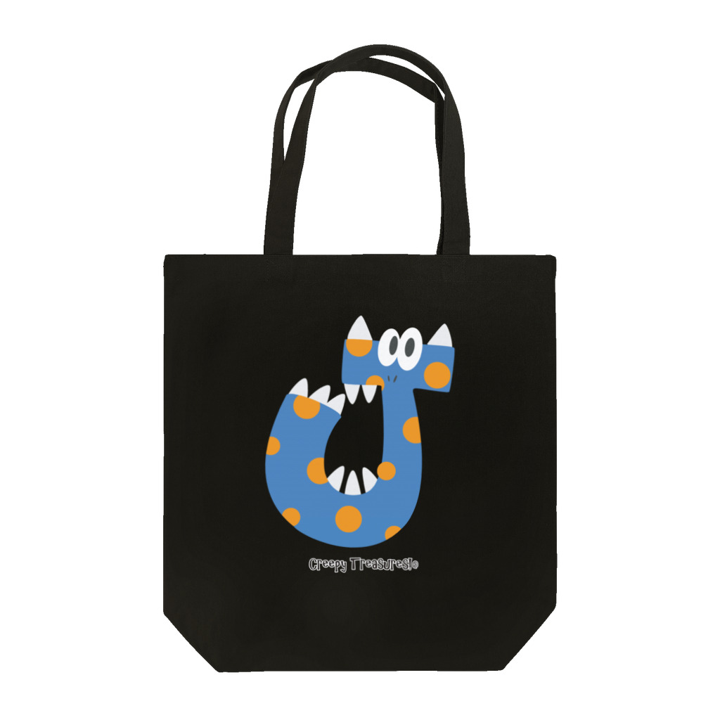 Creepy Treasures!のAlphabet　Monster　【J】 Tote Bag