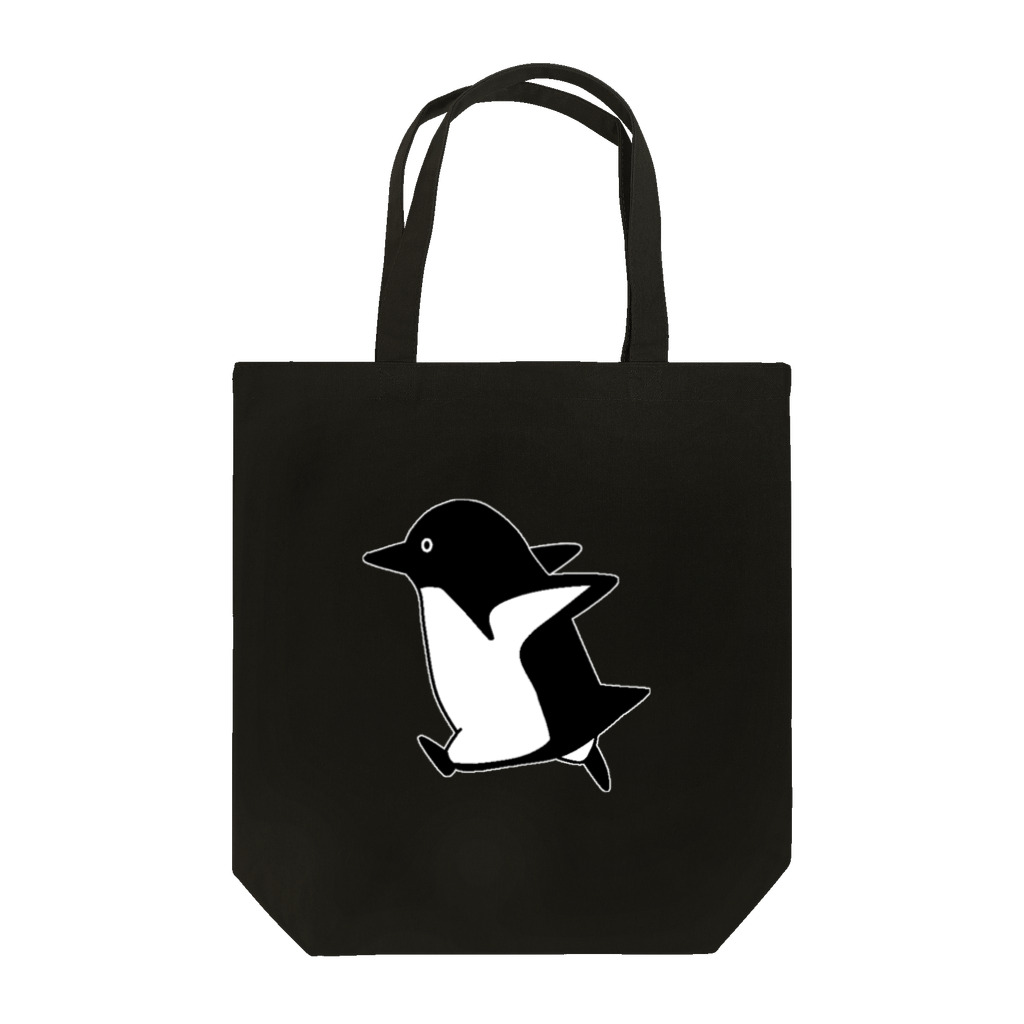 PGcafe-ペンギンカフェ-の走るアデリーペンギン Tote Bag