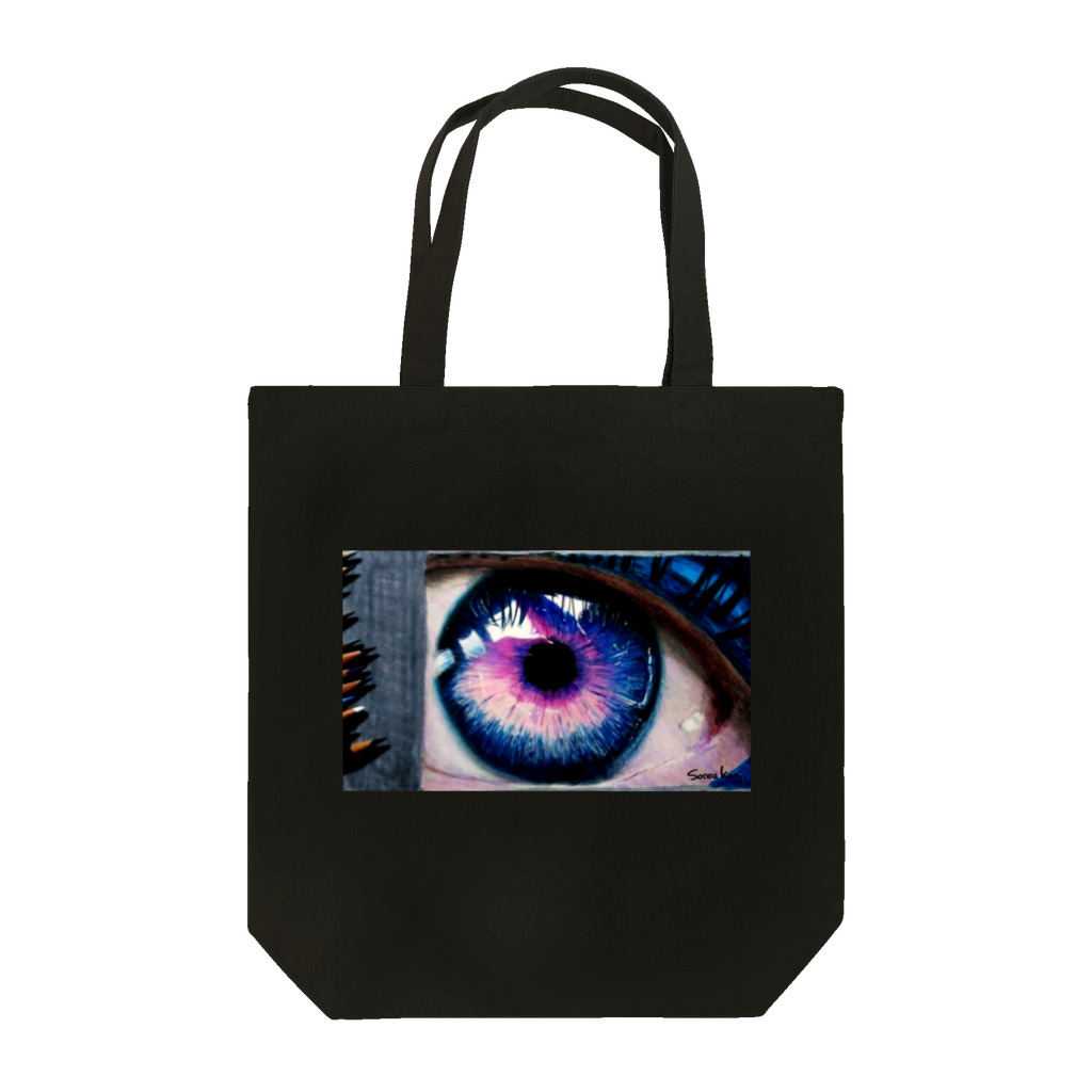 Sonna Kanjiのグッズの幻想的な瞳 トートバッグ