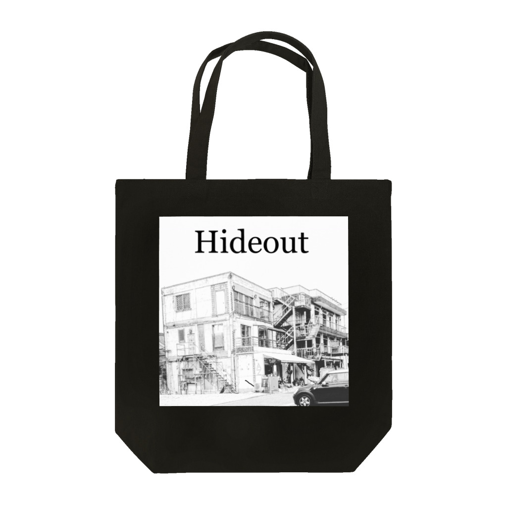 jin photo workのHideout トートバッグ