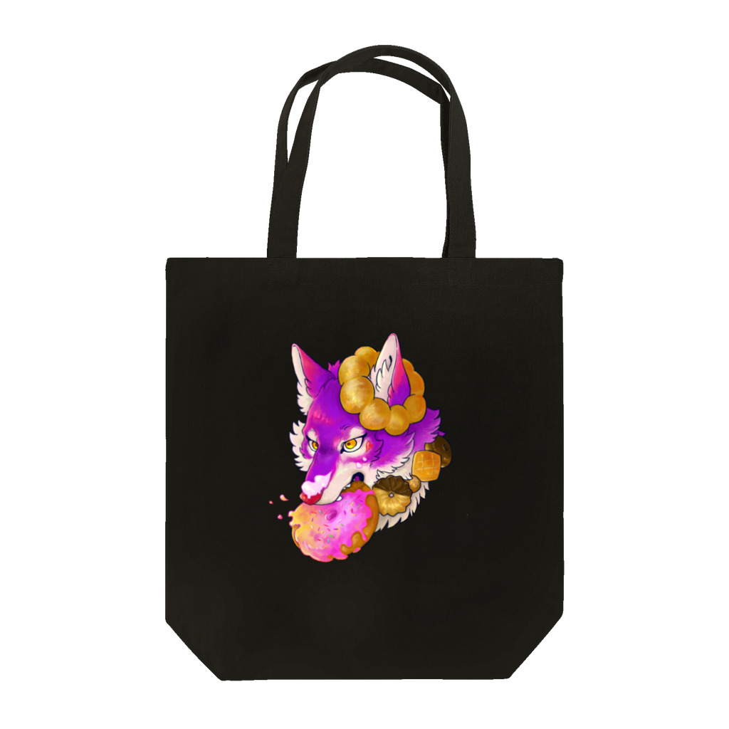 なつめぎの古屋のドーナツ×オオカミ Tote Bag