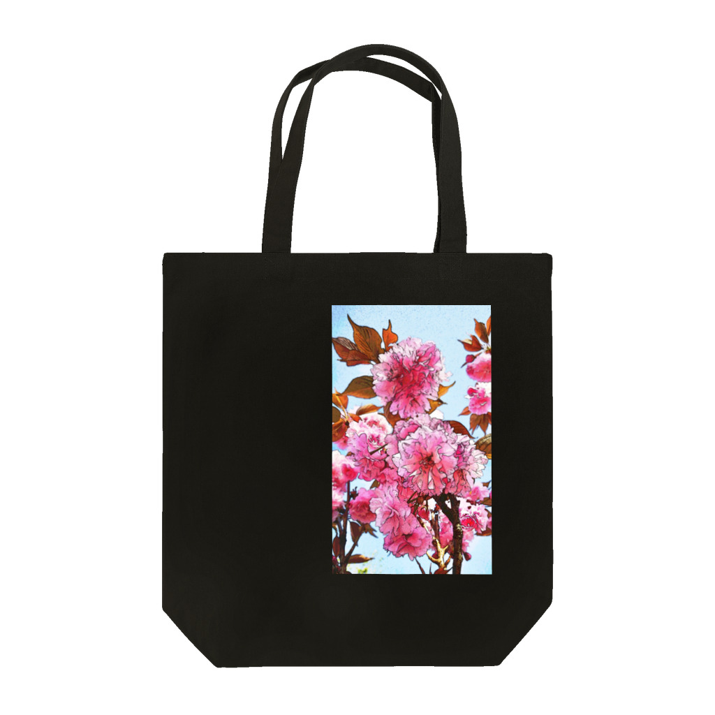 LalaHangeulの八重桜 Tote Bag