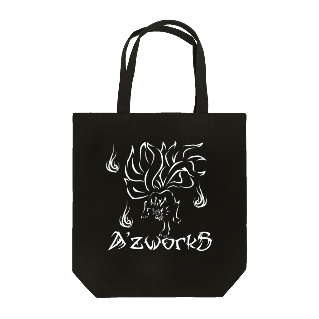 Ａ’ｚｗｏｒｋＳの九尾之狐(白プリント) Tote Bag