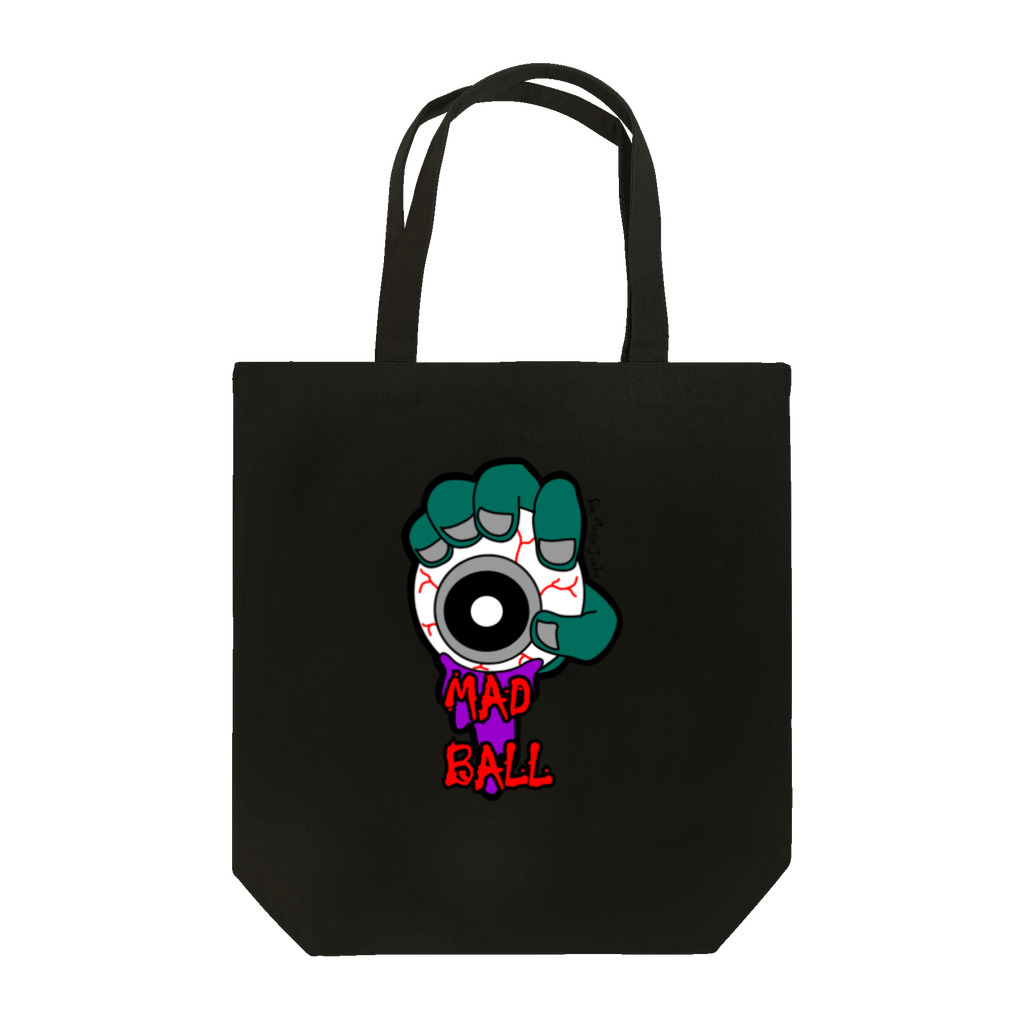 MusicJunkyのMAD BALL Tote Bag