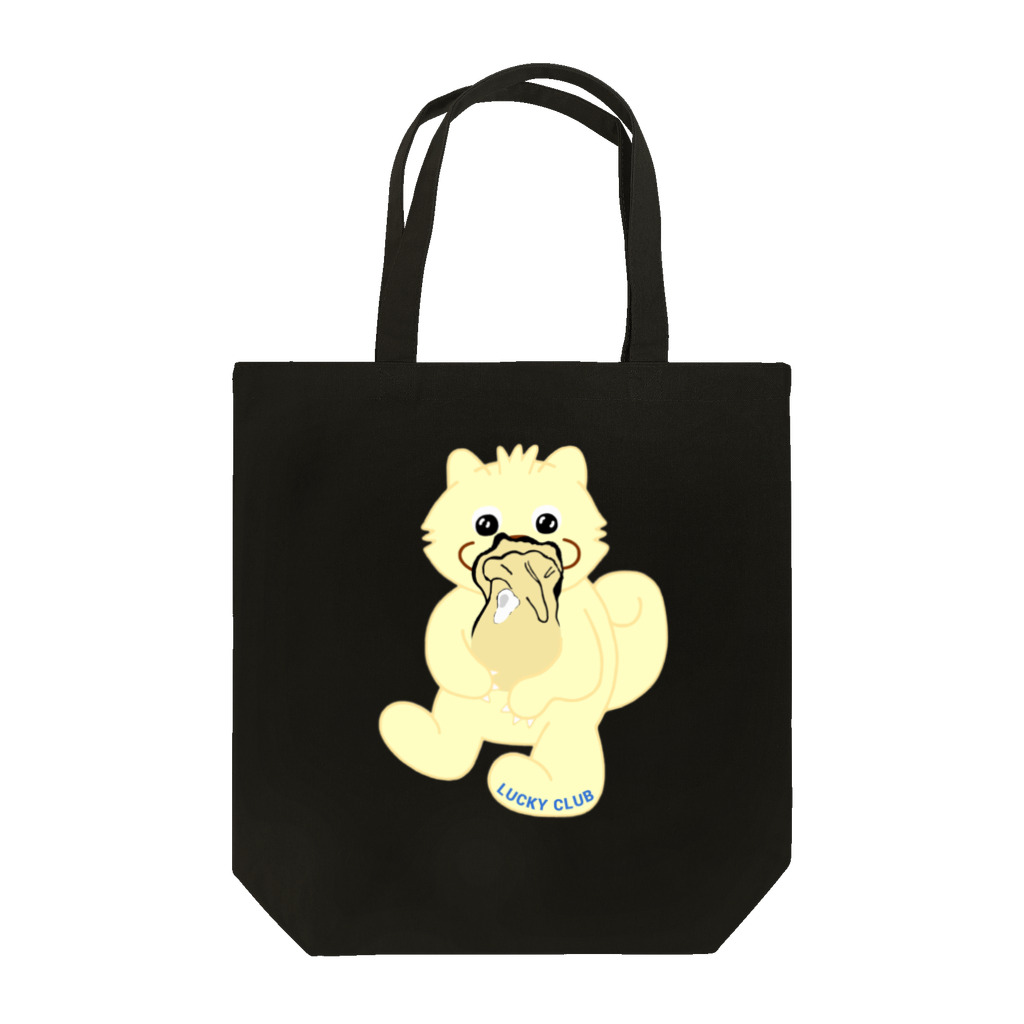 LUCKY CLUBの牡蠣ラッキーちゃん Tote Bag