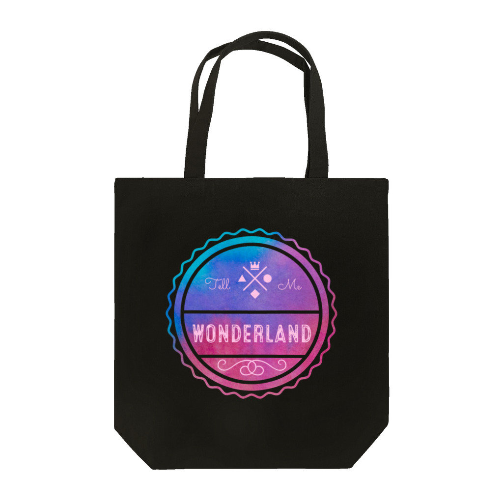 スーパーマーケット🛒のTELL ME wonderland 色違いver. Tote Bag