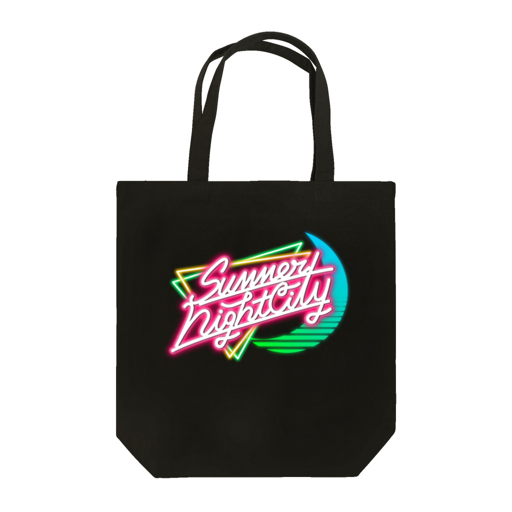 PB.Designsのサマーナイトシティ Tote Bag