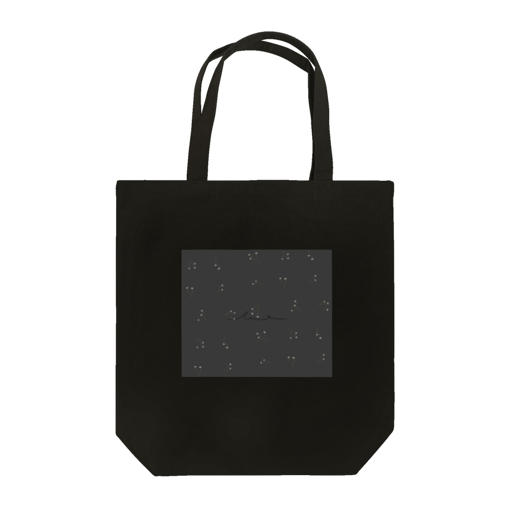 rilybiiのflower pattern* logo Tote Bag