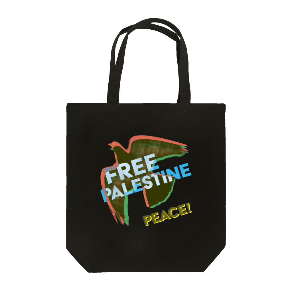 otemochanの【パレスチナ連帯】PEACE Tote Bag