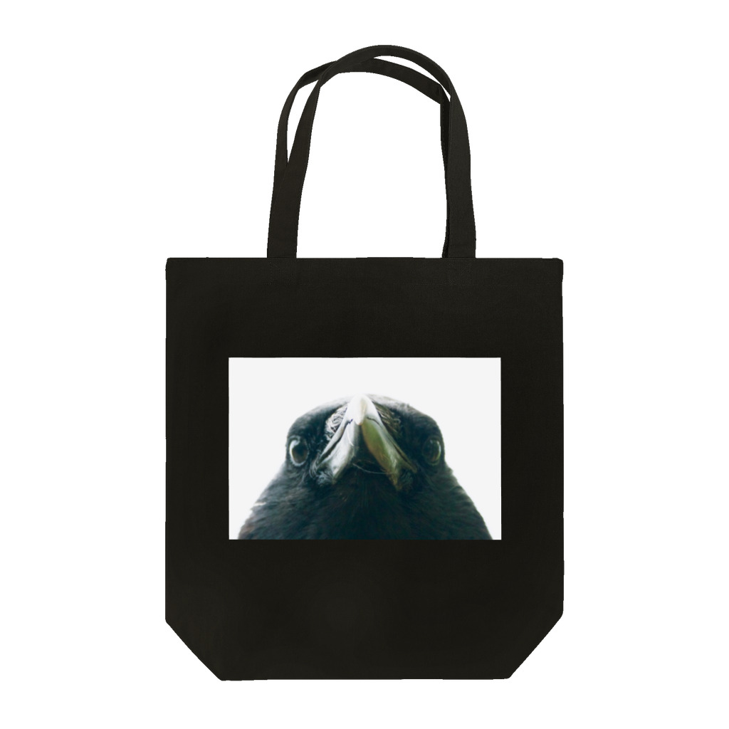 HITOKOMAのcrow(カラス) Tote Bag