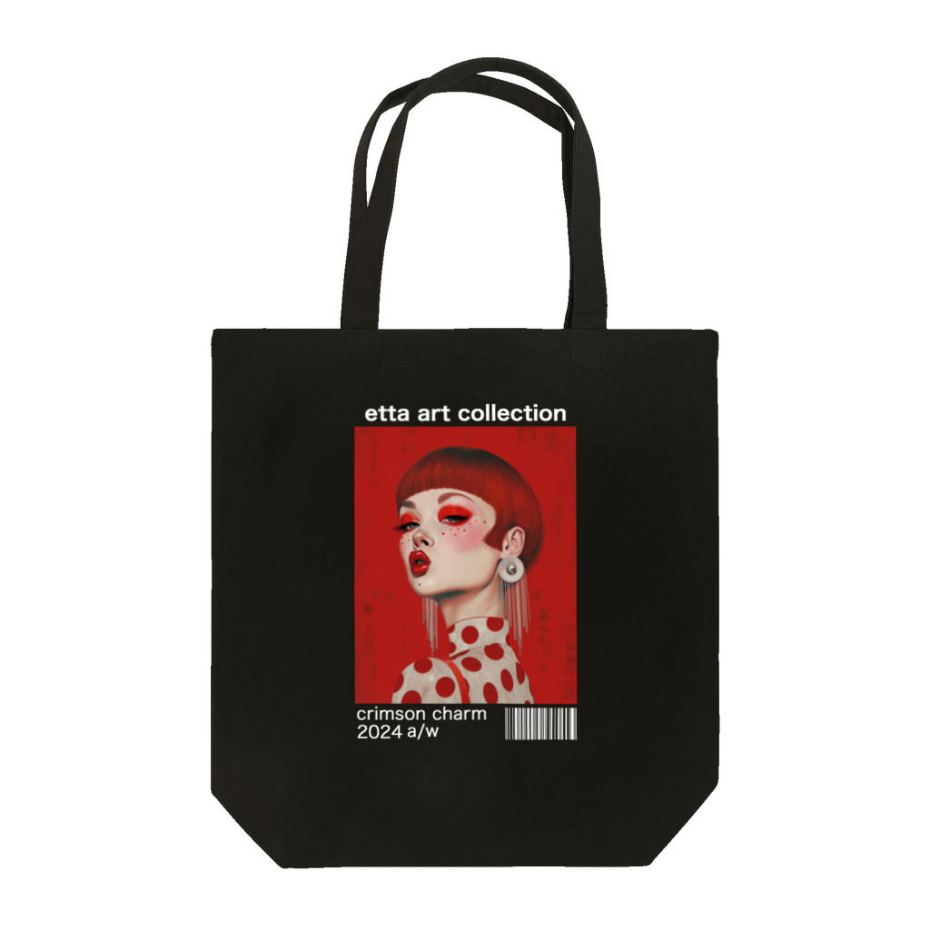 ETTA_ARTの真紅の魅力 Tote Bag