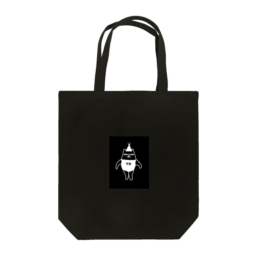 YOOODAの猫のYOOODAスクエアプリント Tote Bag