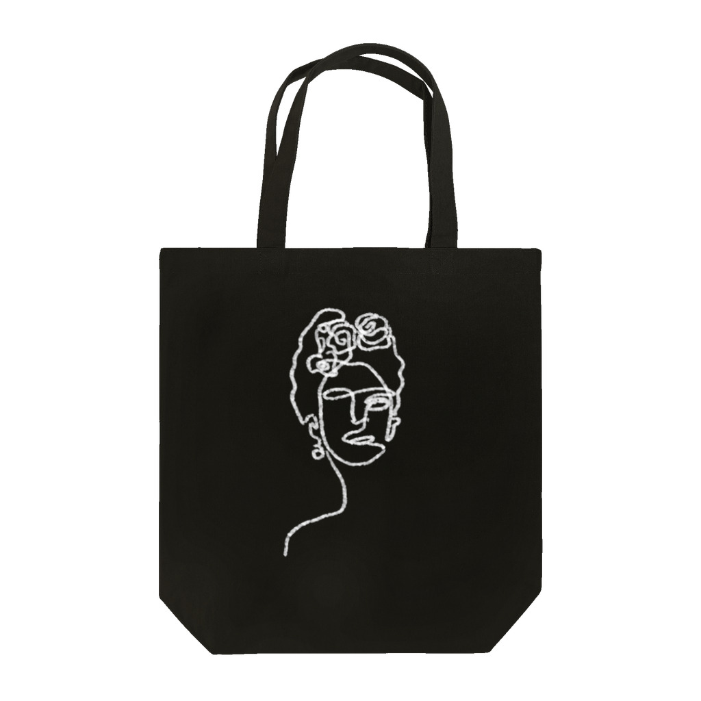 Hiistreet247のline face Tote Bag