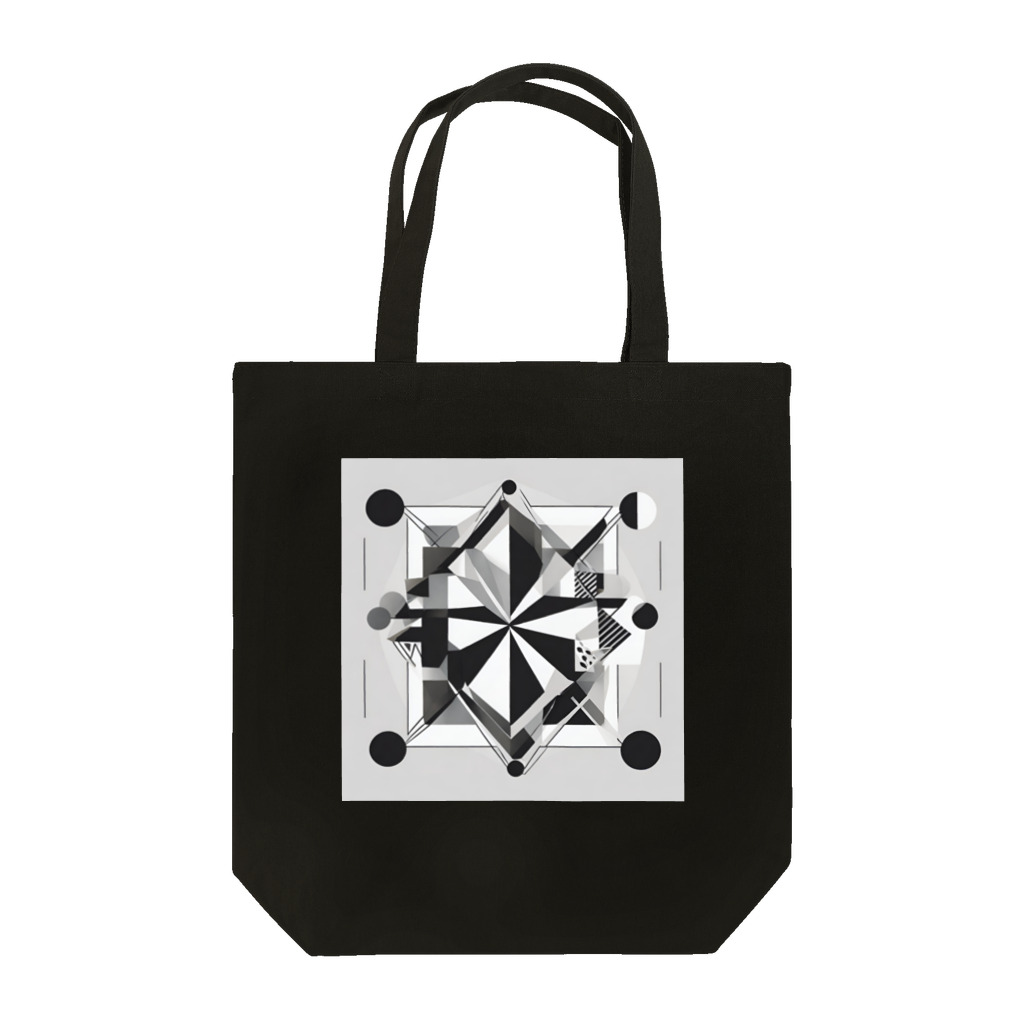 のんびりアート工房のジオメトリックパターン Tote Bag